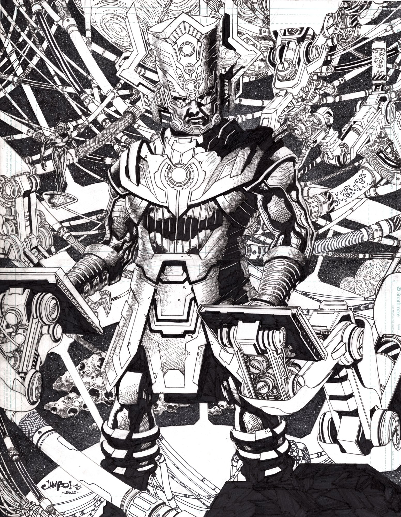 Fan Creates Awesome Concept Art of Galactus in the Marvel