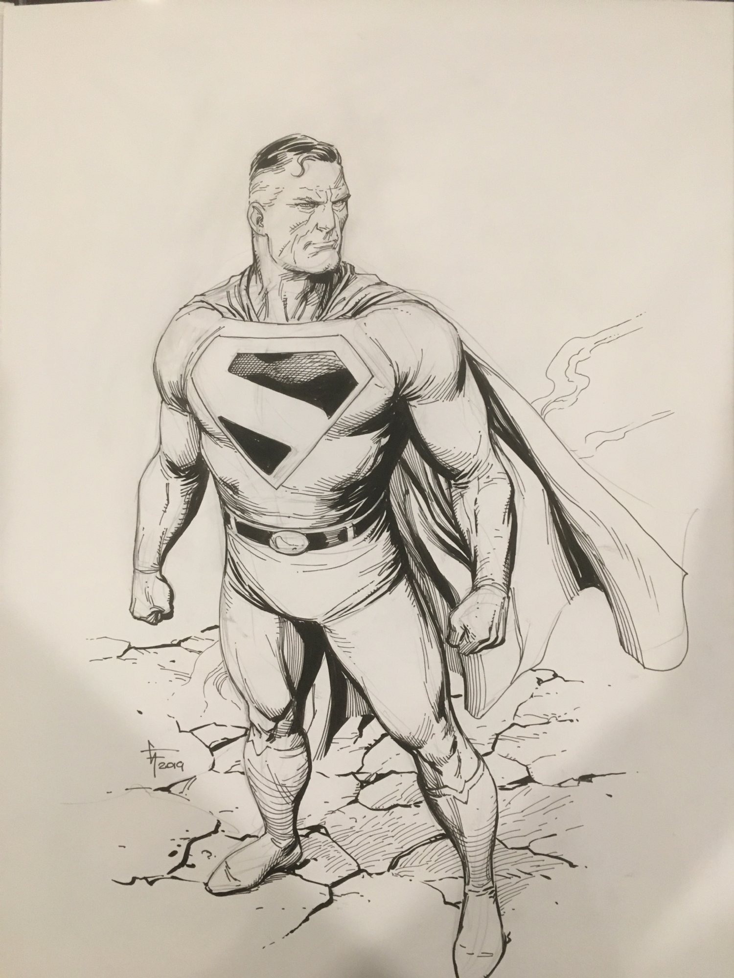 Kingdom Come Superman By Gary Frank In Kit Walker S Superman Life