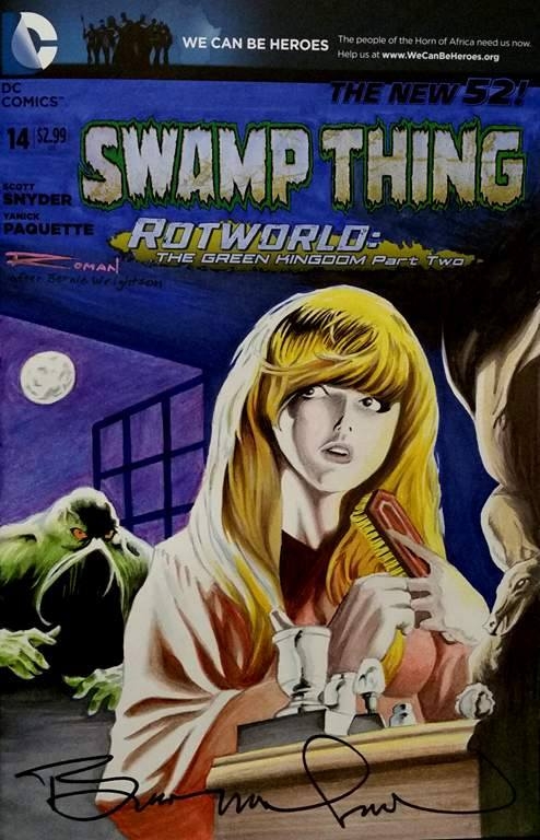 House of Secrets #92 FRIDGE MAGNET comic book swamp thing