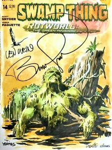 Swamp Thing Comic Art