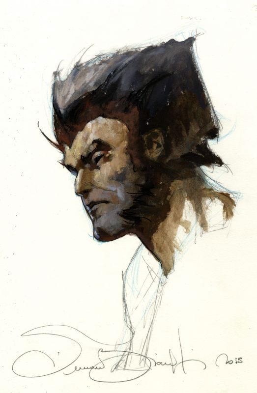 Simone Bianchi - Wolverine Studio, In Alessandro Comi's Simone Bianchi 