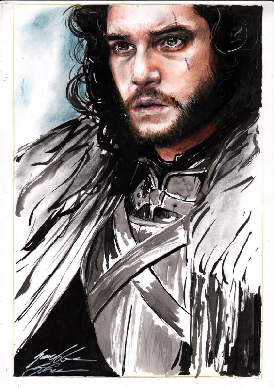 Jon Snow - Game of Thornes, in Guilherme Silva's GUILHERME SILVA Comic ...