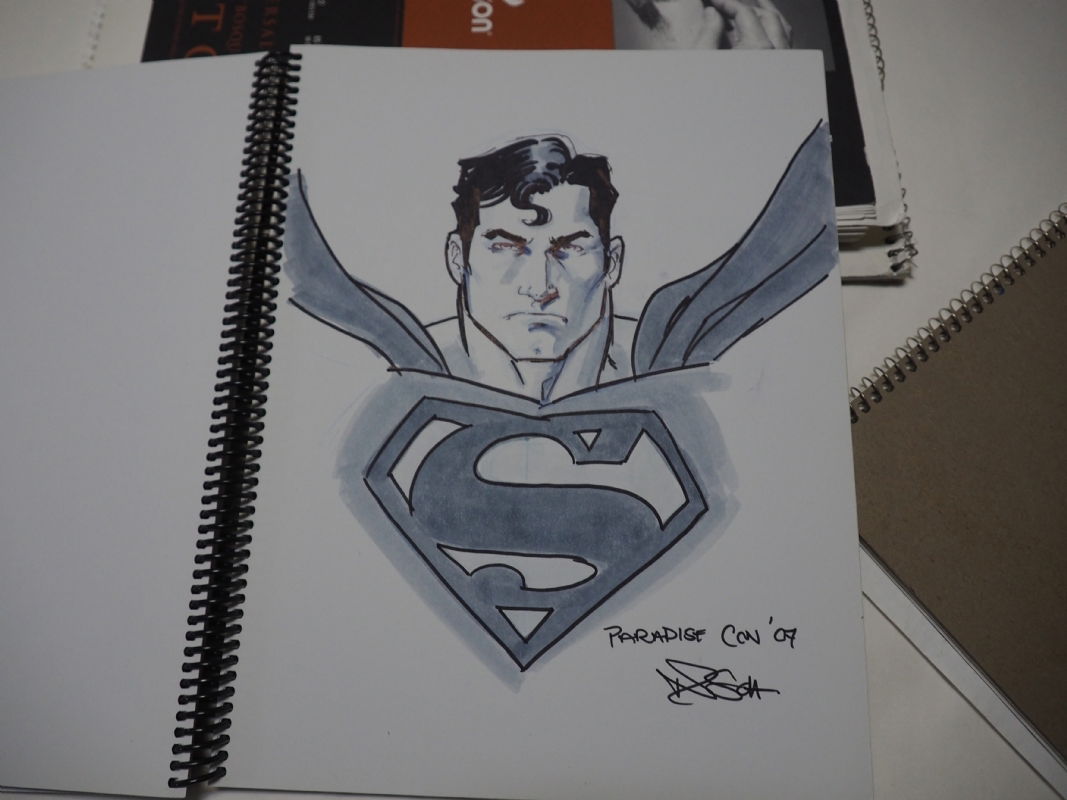 Superman by Nicola Scott, in stephen albrecht's Convention Sketches ...