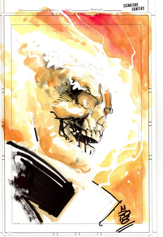 Ghost Rider by Mark Texeira, in Yannick Garz's My personal