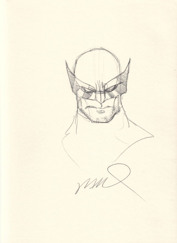 Wolverine Sketchbook Page 012 Humberto Ramos, in Franklin Keener's ...