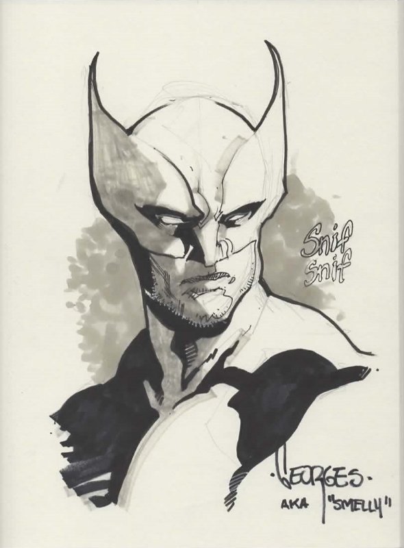 Wolverine Sketchbook Page 022 Georges Jeanty, in Franklin Keener's ...