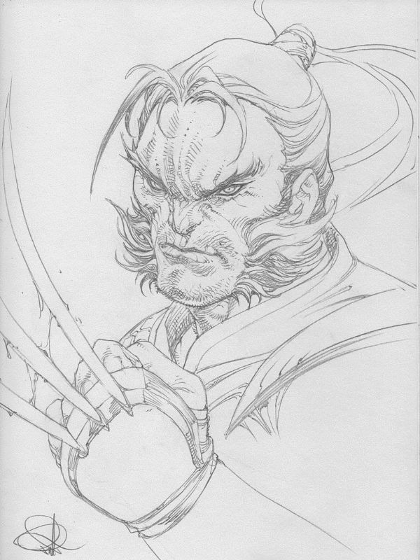 Wolverine Sketchbook Page 037 Paulo Pantalena, in Franklin Keener's ...