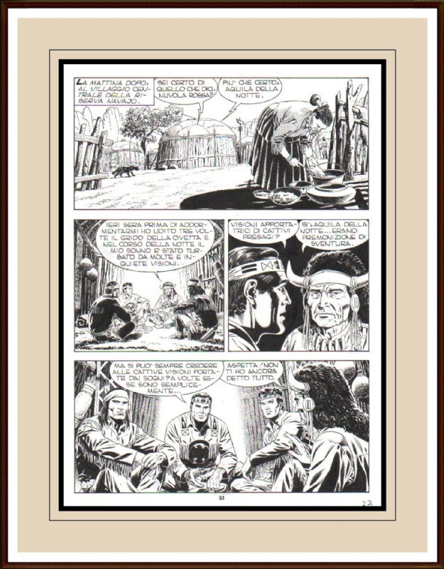 Tex WILLER - Fabio CIVITELLI, in JC S's Tex WILLER pages 1 Comic Art  Gallery Room