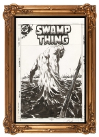George PRATT - SWAMP THING  Comic Art
