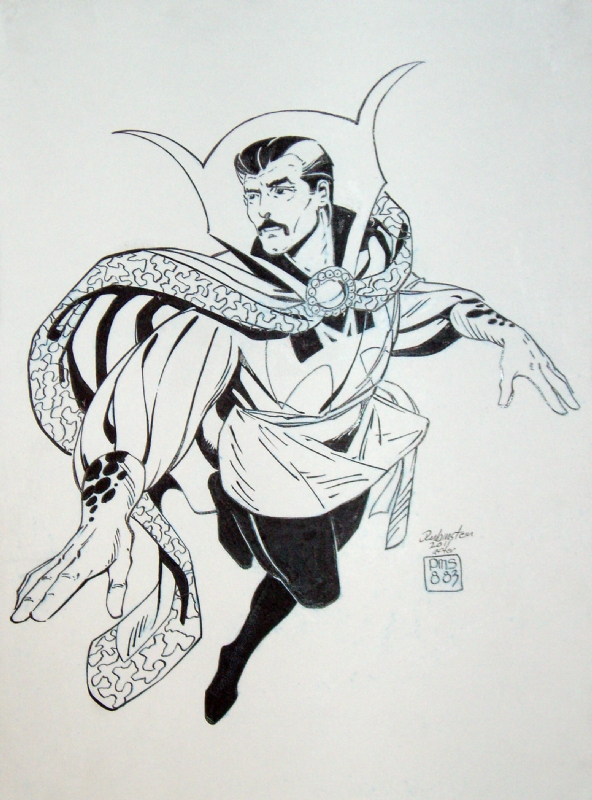 Michael Golden Doctor Strange drawing – Dangerous Universe-sonthuy.vn