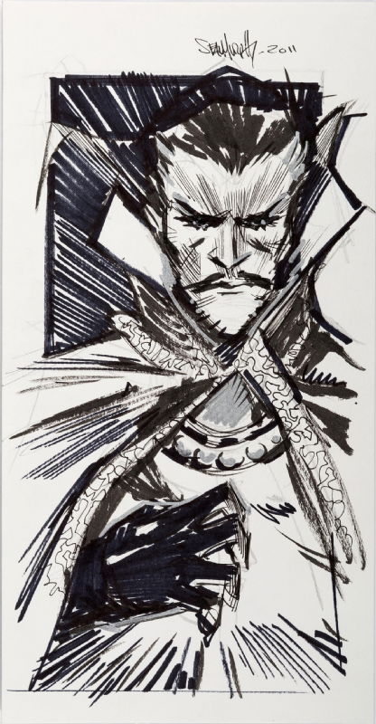 Doctor Strange sketch by Sean Gordon Murphy (2011), in Andrew Hsieh's ...