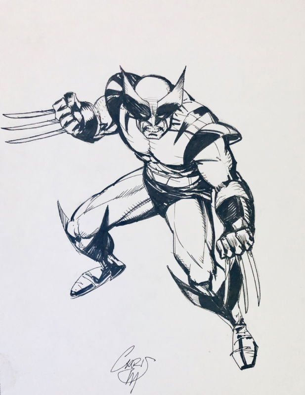 Wolverine sketch by Chris Marrinan, in Irish Mike's Commissioned Art ...