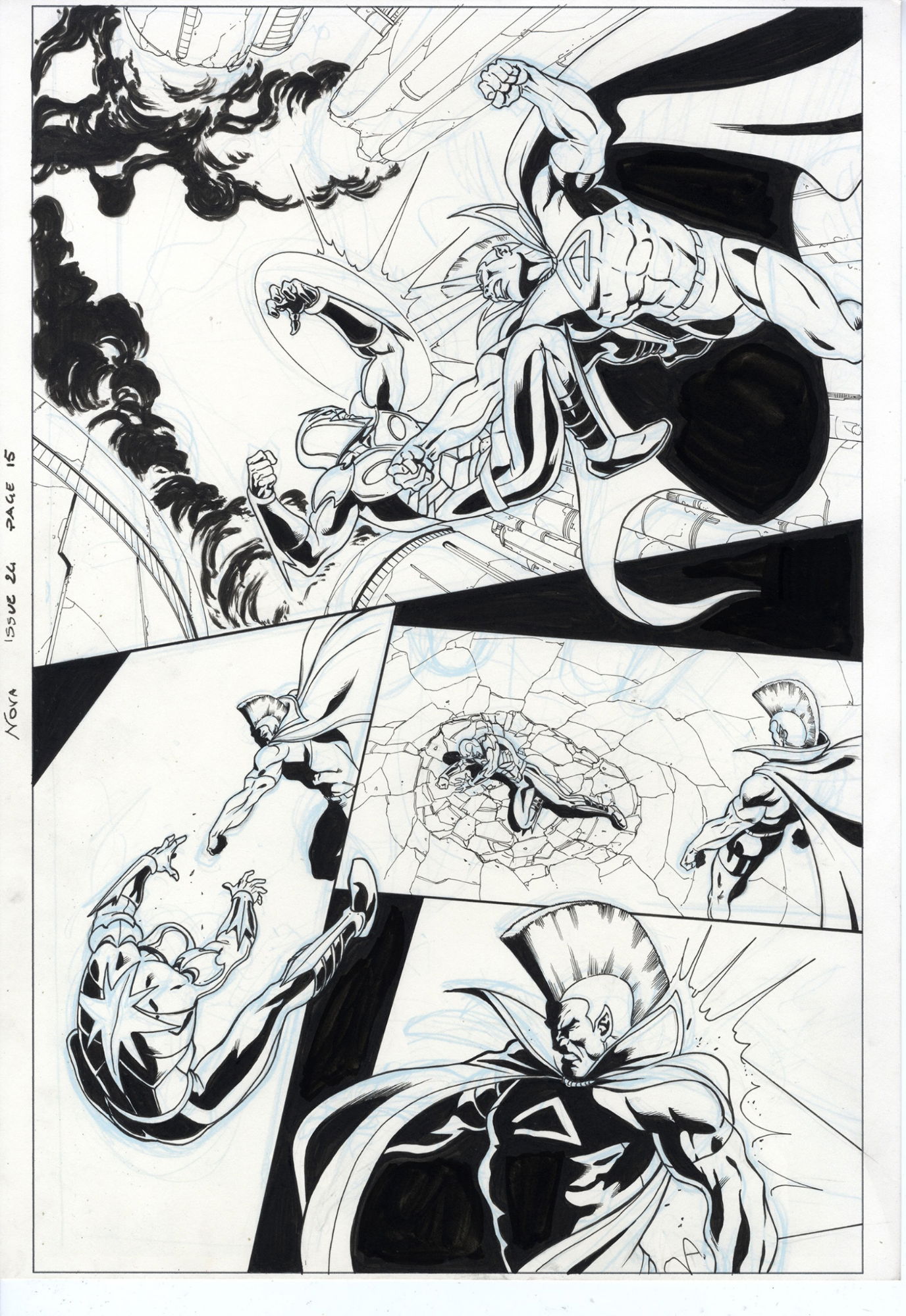 NOVA #24 page 15 ACTION Andrea Di Vito SOLD, in Super Pals Art's SOLD ...