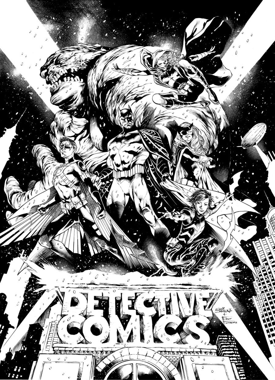 Detective Comics 934 Cover Eddy Barrows Eber Ferreira Batman Sold In Super Pals Arts 