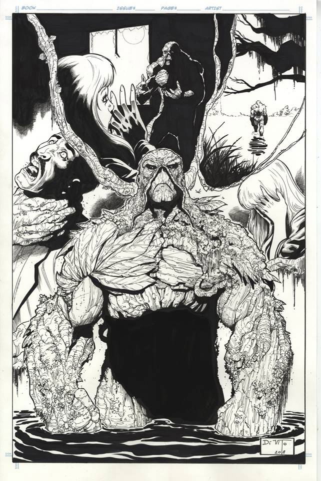 Comic Art Shop :: Super Pals Art's Comic Art Shop :: Swamp Thing ...