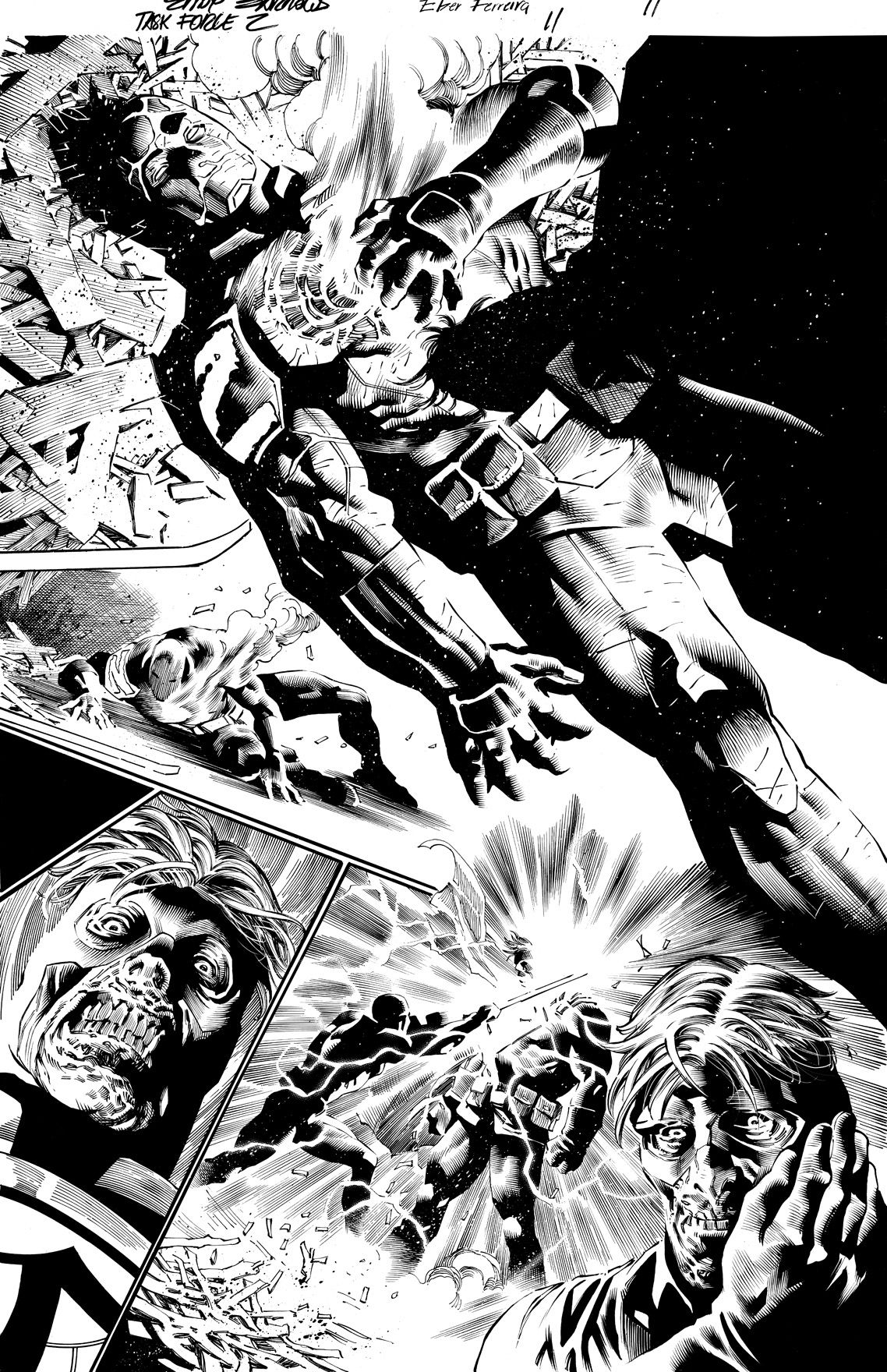 Task Force Z #11 page 11 RED HOOD DOWN! SPLASH Barrows Ferreira For ...