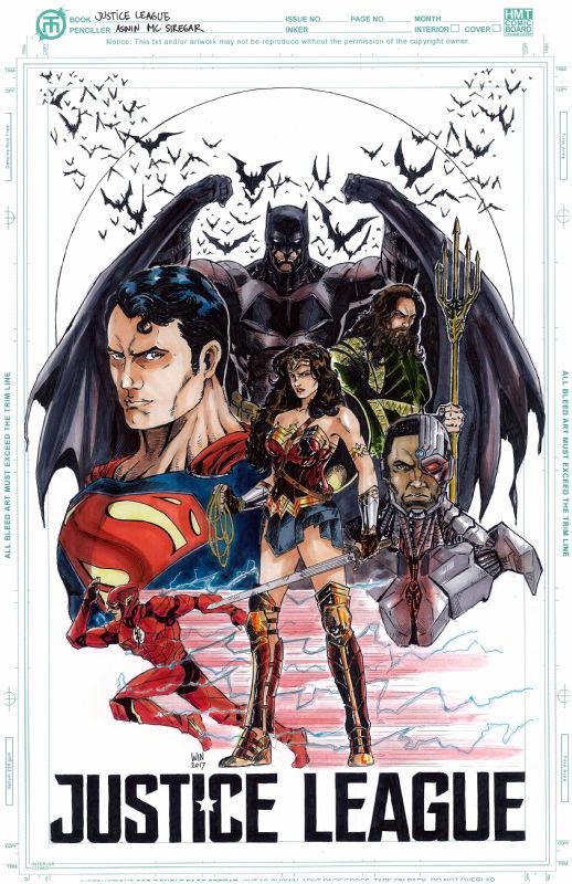 JUSTICE LEAGUE, in Aswin Siregar's Comic Art Comic Art Gallery Room