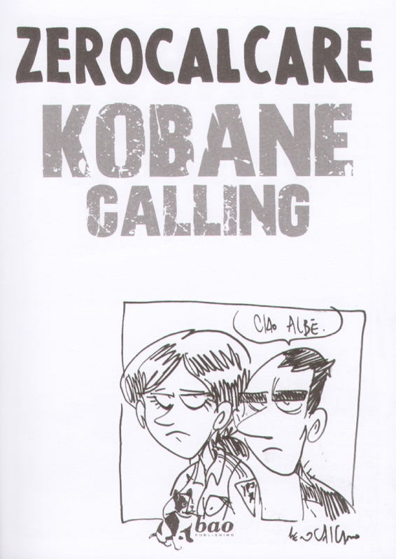 Kobane Calling, in Alberto Pons's Sketch Comic Art Gallery Room