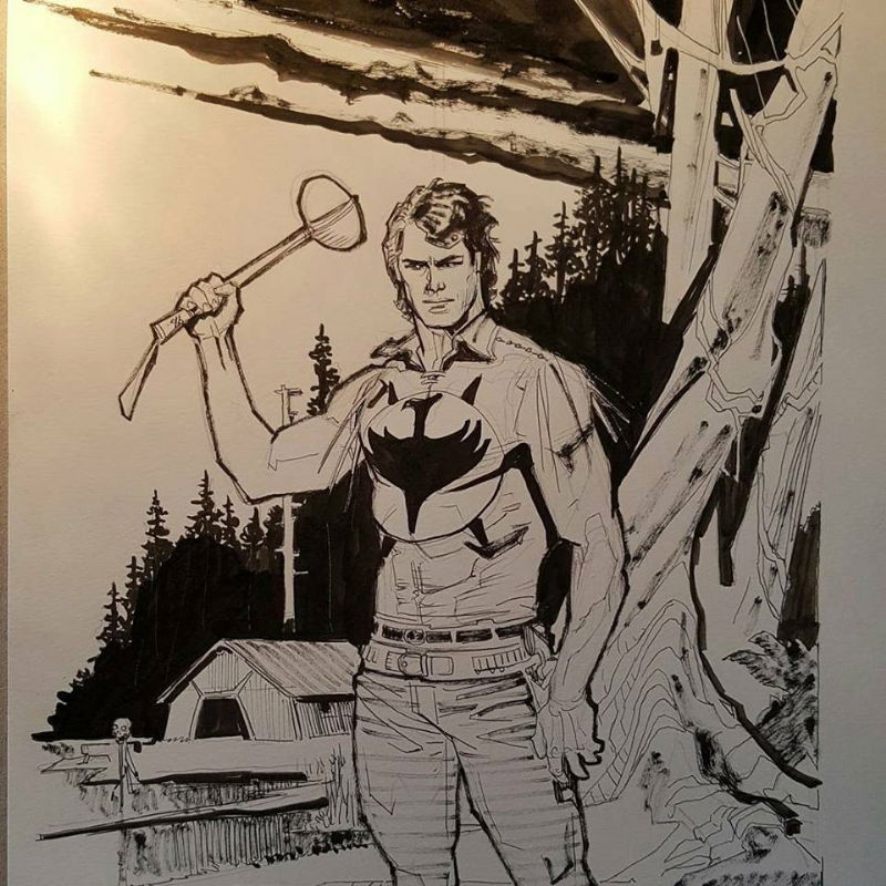 Zagor Michele Rubini in dubravko imi s Zagor Comic Art