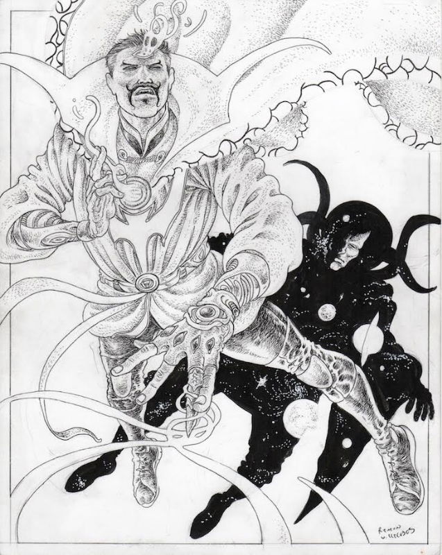 Doctor Strange, in Chris Collazo's Chris' Comic Art Comic Art Gallery Room