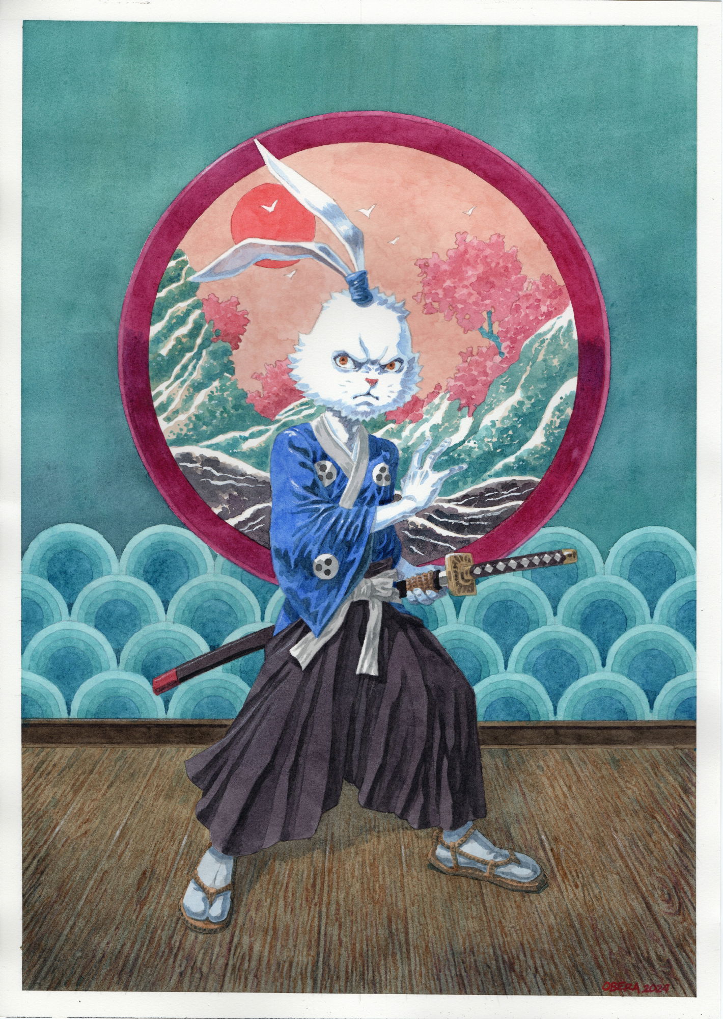 Dana Obera - Usagi Yojimbo, in Bryan Clark's Usagi Yojimbo Comic Art ...