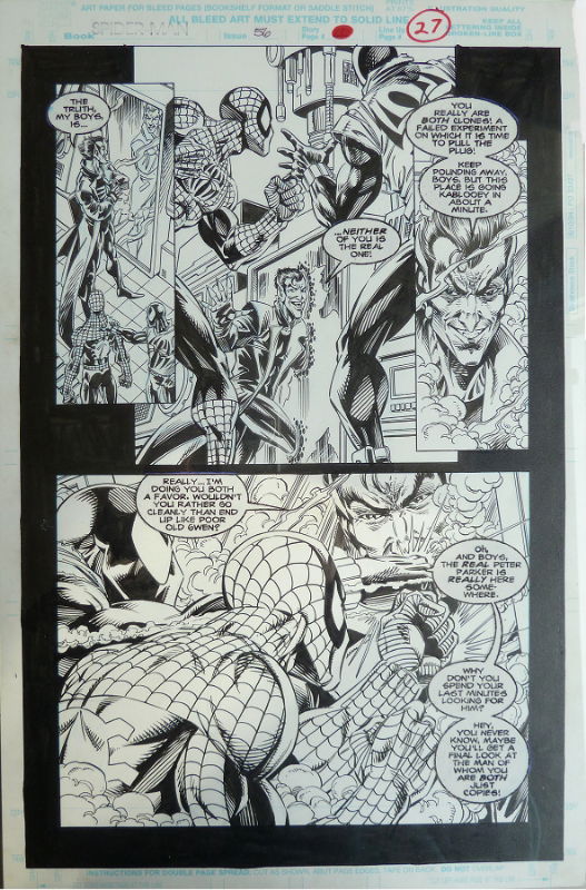 Spider Man #56 pag. 27 (1995), in REDEMAGNI CLAUDIO's Tom Lyle Comic ...