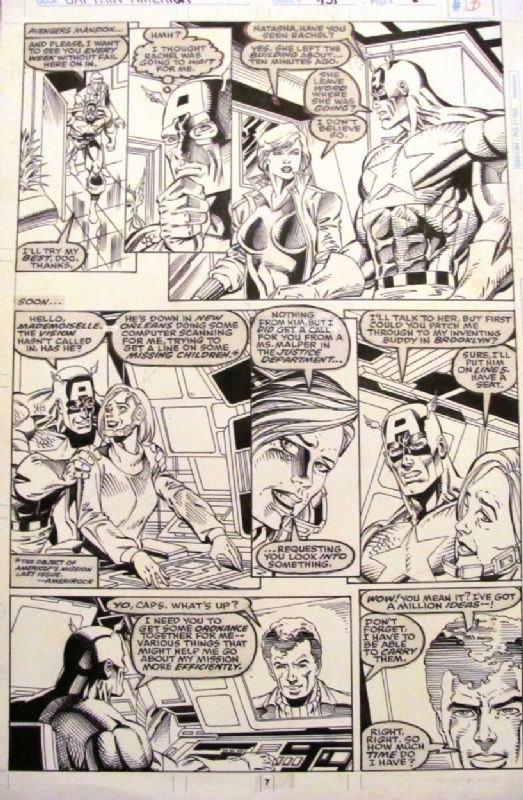 Captain America #431 page 6 (1994) FOR SALE, in REDEMAGNI CLAUDIO's ...