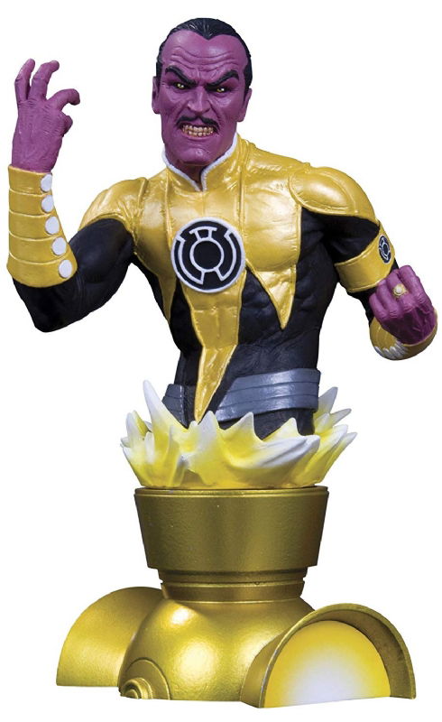 Sinestro Bust - Gary Frank, in Louis Pierce's Convention Sketches Comic ...