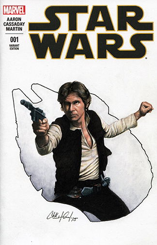 Han Solo Custom Cover, in Chadwick Haverland's Sketch Variant Covers ...