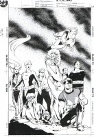Stuart Immonen Legion of Super-Heroes #50 Pin-Up Comic Art