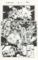 Stuart Immonen and Wade Von Grawbadger All New X-Men Issue 23 Page 21 Comic Art