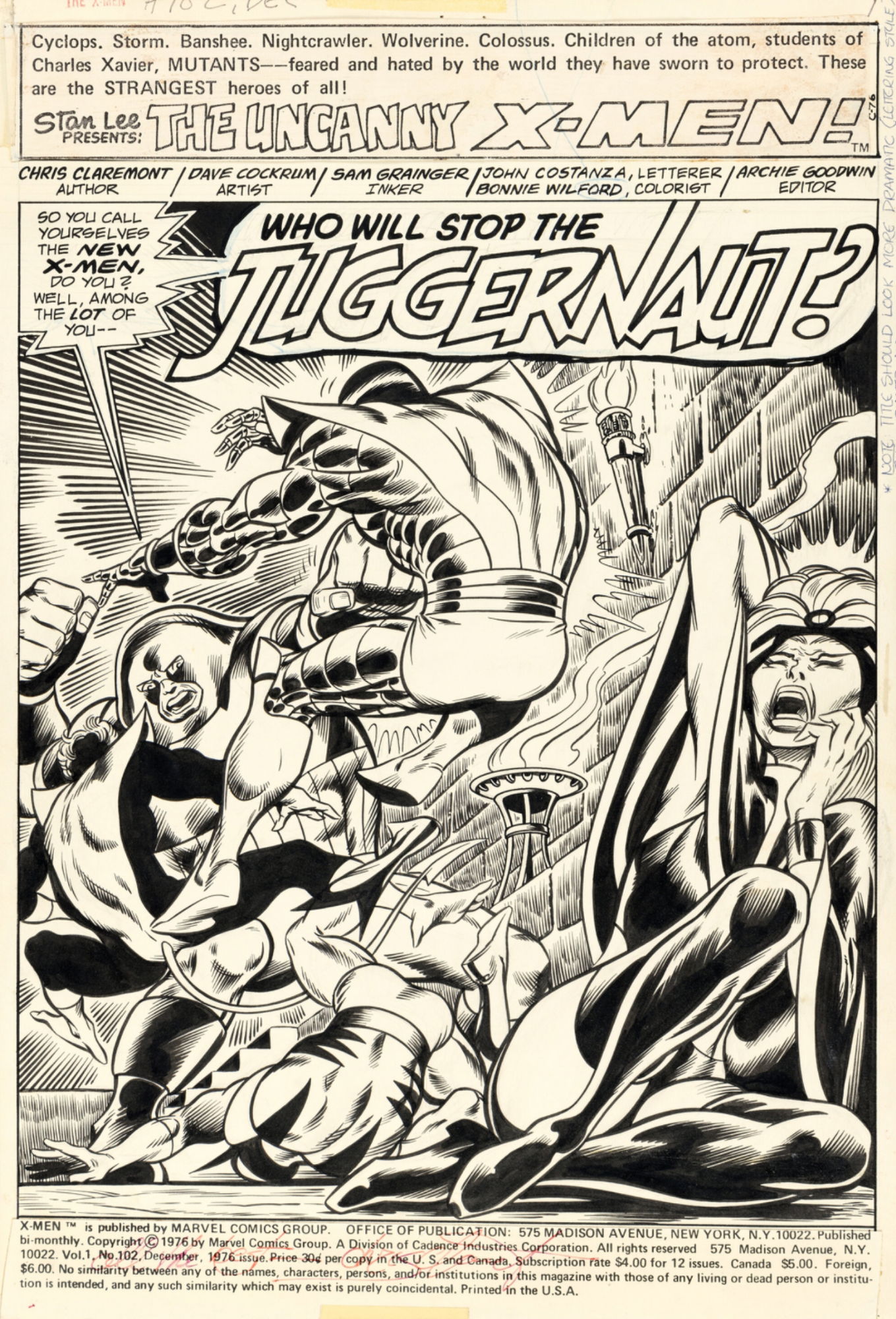 New Mutants #2, in Steve Lawrence's Published Art Comic Art Gallery Room