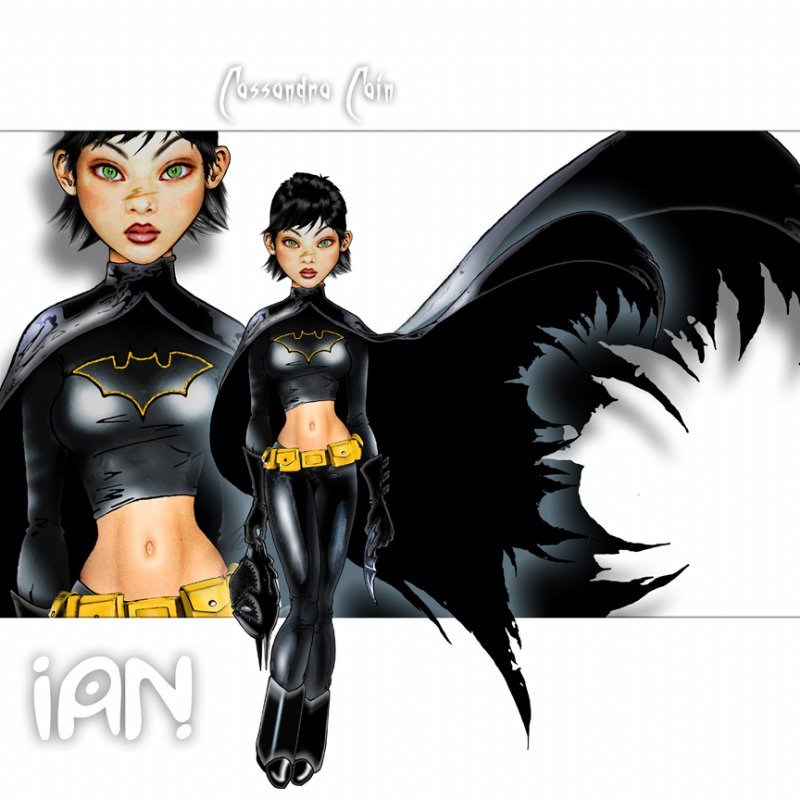 Cassandra Cain Batgirl In Ian Maurers Batgirl Comic Art Gallery Room 2012