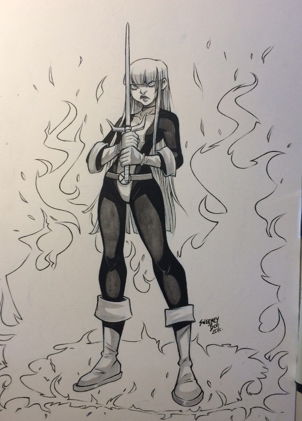 Illyana by Sweeney Boo, in Will Henderson's Illyana Rasputin (Magik) of ...