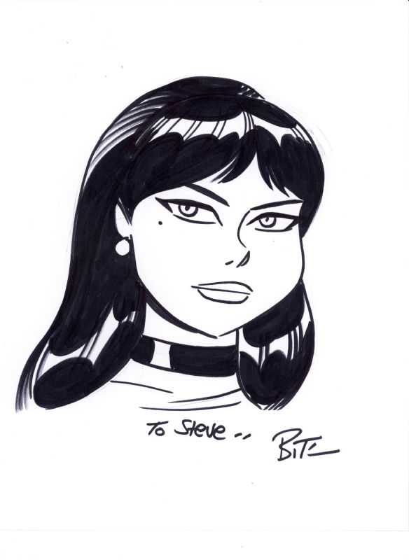 Silk Spectre- Bruce Timm, in Steve M's Bruce Timm Comic Art Gallery Room