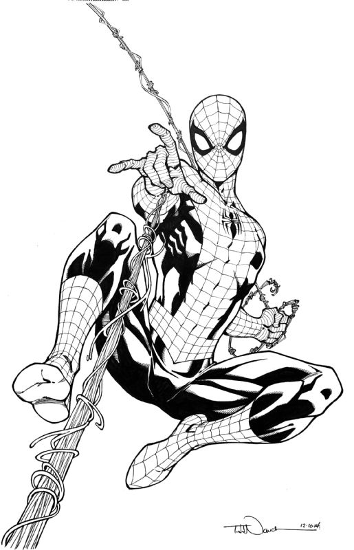 Todd Nauck - Spider-Man, in Josh G's Art Comic Art Gallery Room