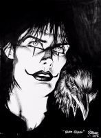 The Crow, Eric Draven, By James O'Barr Pinup  Comic Art