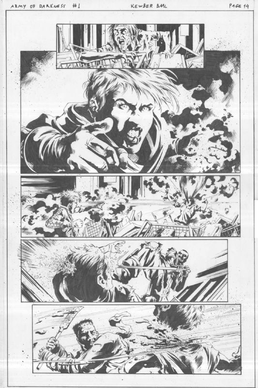 Army of Darkness: Furious Road #1 Page 14, in Kewber Baal's Army of ...