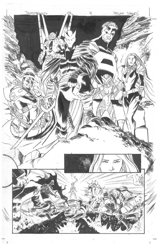 Thunderbolts #172 - Page 11, In Kyle Ross's Thunderbolts Comic Art 