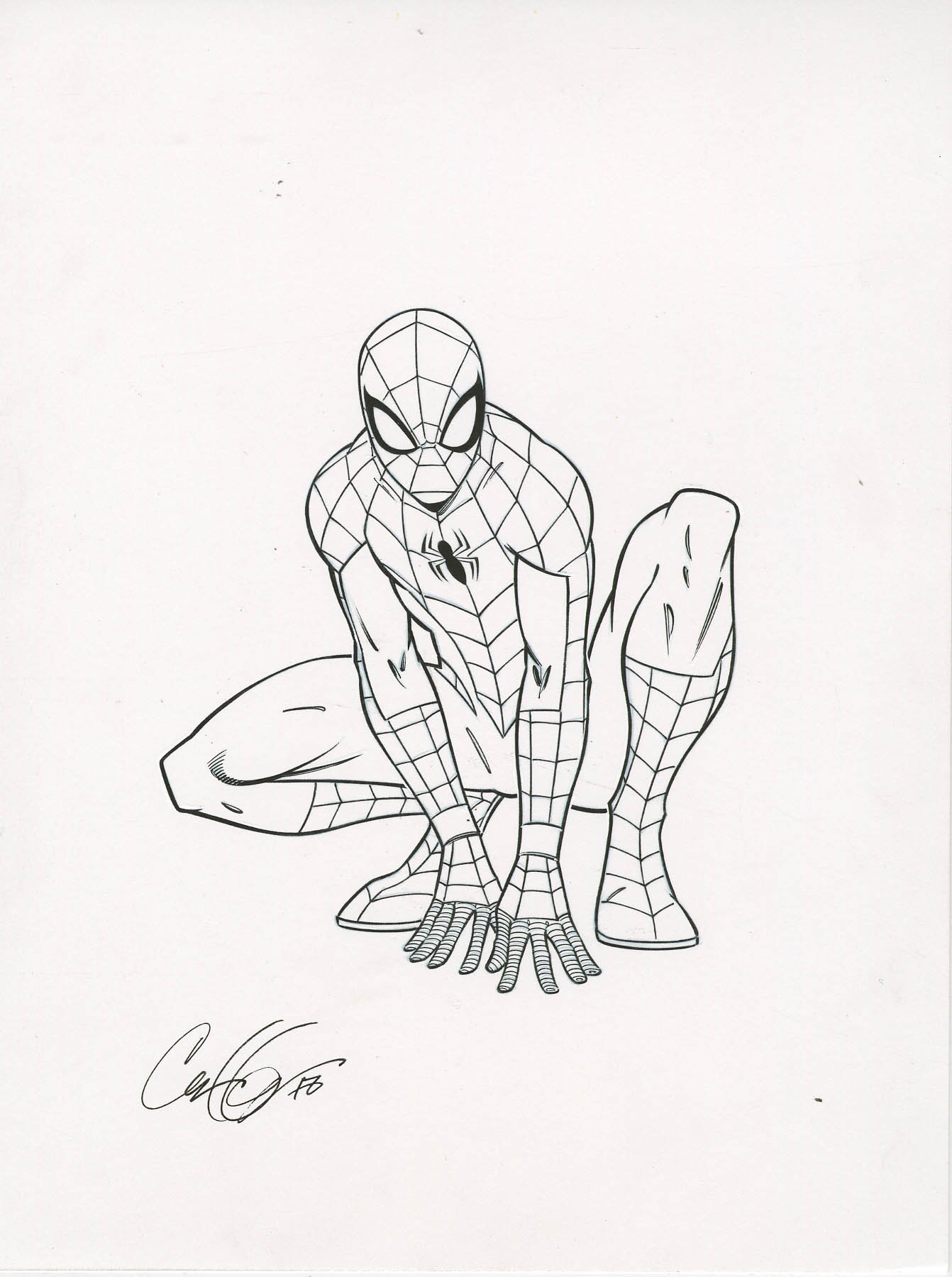 ArtStation - Spiderman Drawing | Oil pastels | colored pencils | Graphite  pencils