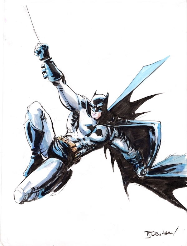 Batman illustration by Chris Burnham , in R M's For Sale Comic Art ...