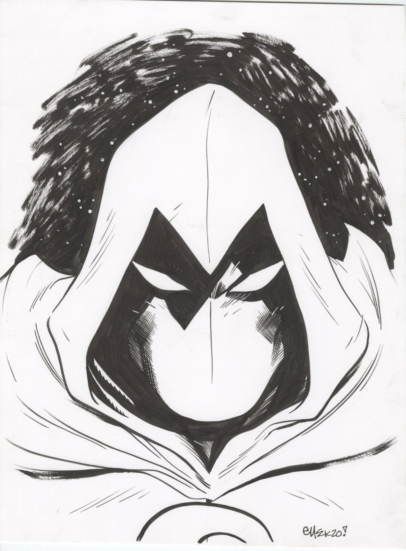 Moon Knight Illustration by Ed McGuinness , in R M's For Sale Comic Art ...