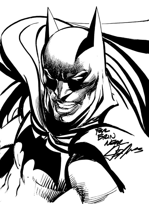 Batman by Neal Adams , in Andrew Baita's Sketch Commissions Comic Art ...