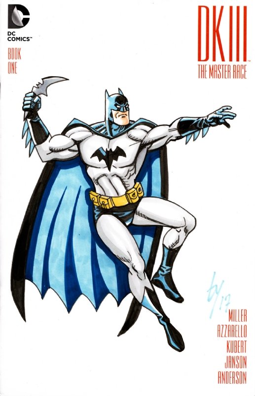 Batman By Ty Templeton In Andrew Baita S Sketch Commissions Comic Art Gallery Room