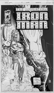 Iron Man #4 vol 2 Cover (1997), Comic Art