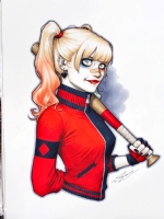 Harley Quinn By Sami Basri Comic Art