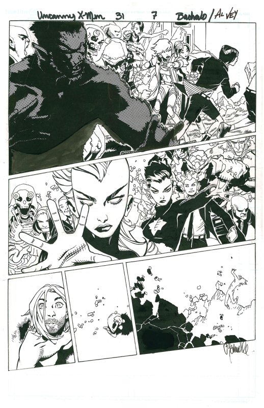 Uncanny XMen v3 31_7 Bachalo & Vey, in Chris Adkins's Interior Pages ...