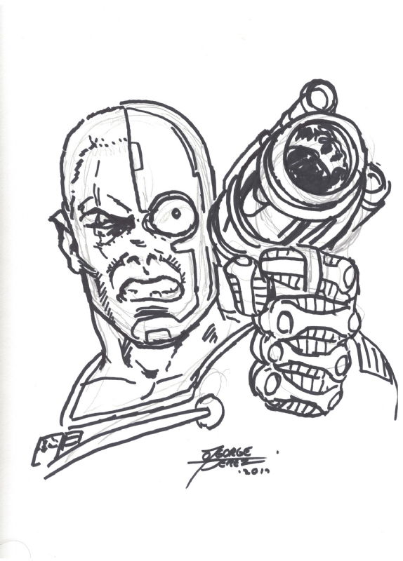 Deathlok , In Mike A.'s The Fortress Exhibit Room Comic Art Gallery Room