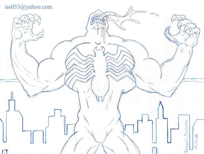 Venom Sketch by DRPR on DeviantArt