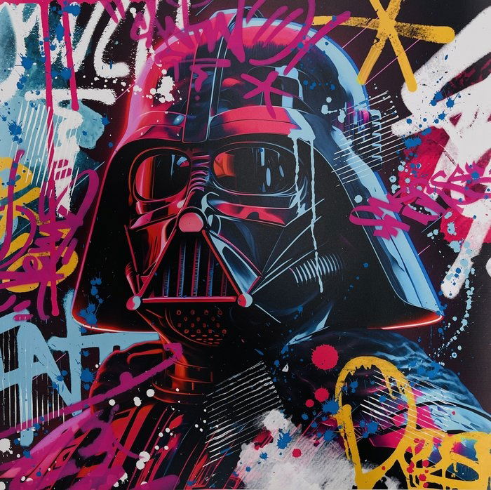 Neon Vader by Aiiroh, in Nicolas Lambert's Art purchased Comic Art ...